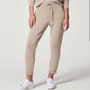 Spanx Air Essentials Tapered Pants in Tan Beige
